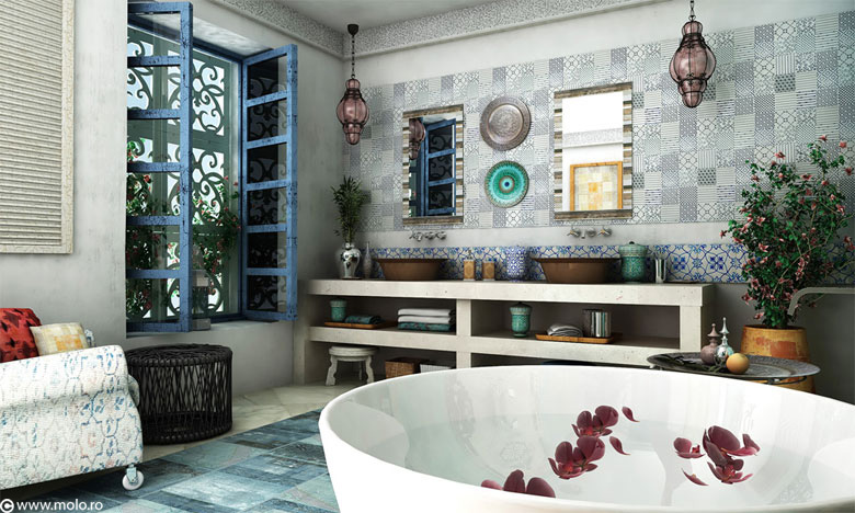 Moroccan style Bath